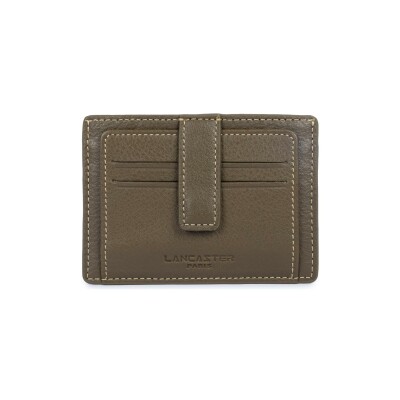 Porte-cartes à pression Lancaster Soft Vintage Homme