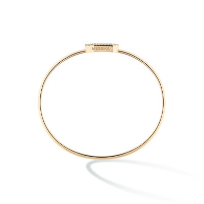 Messika Move Uno bracelet, yellow gold, diamonds