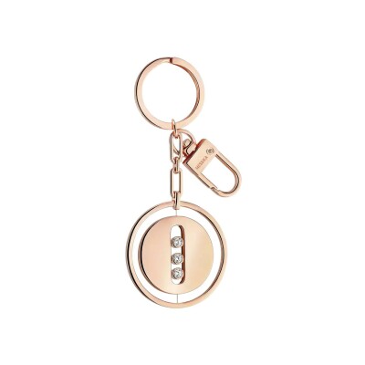Porte-Cléfs Messika en plaqué or rose et oxydes de zirconium