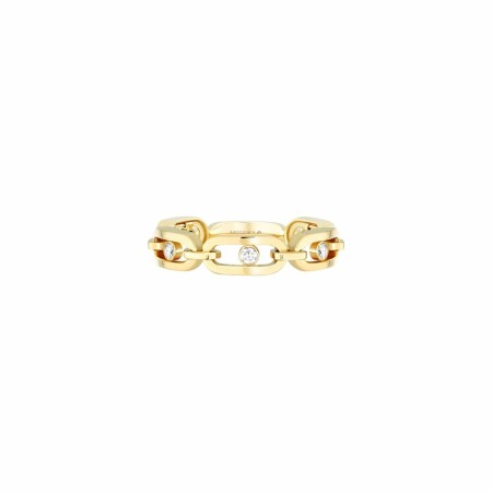 Messika Move Uno Multi ring , yellow gold, diamonds