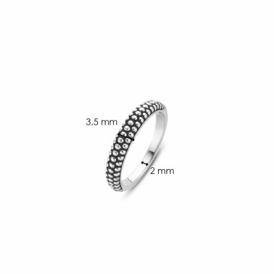 Bague Ti Sento en argent, taille 54