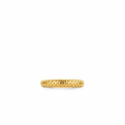Bague Ti Sento en argent doré, motif animal