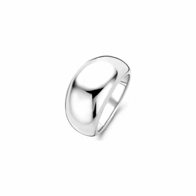 Bague Ti Sento en argent, grand modèle