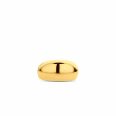 Bague Ti Sento en argent doré, grand modèle
