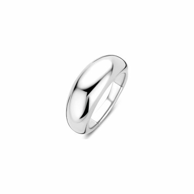 Bague Ti Sento en argent, petit modèle, taille 62