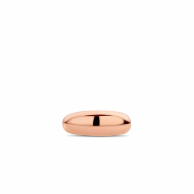 Bague Ti Sento en argent doré rose, petit modèle