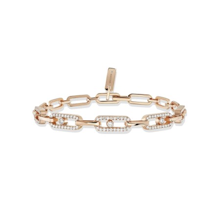 Messika Move Uno Multi bracelet, rose gold, diamonds