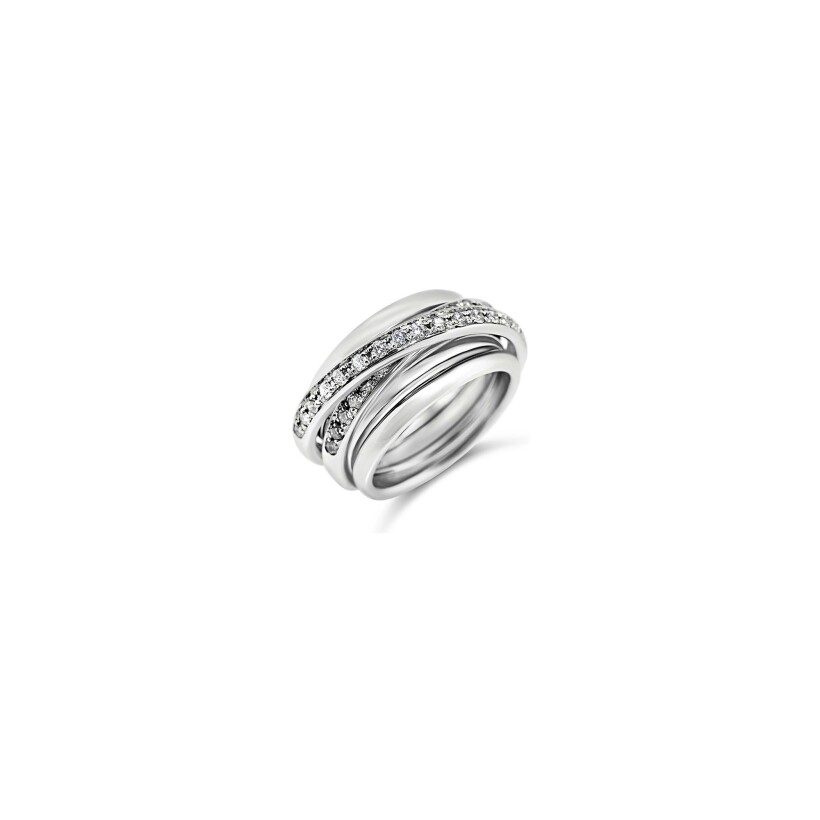 Bague Vaneste en or blanc et diamants