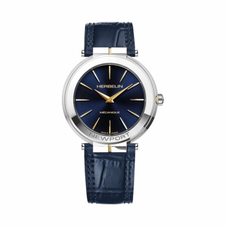 Montre Michel Herbelin Newport Slim 1222/T15BL