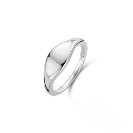 Bague Ti Sento en argent rhodium, taille 54