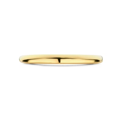 Bague Ti Sento en argent doré, taille 54