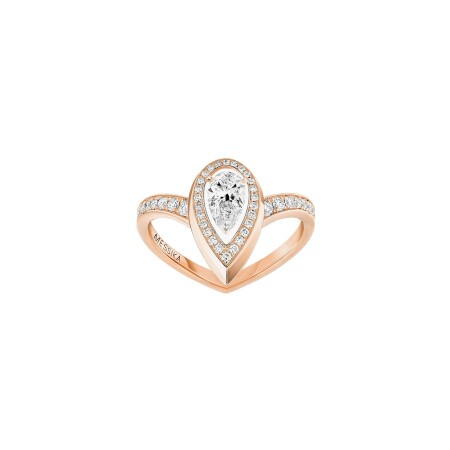 Messika Fiery ring, rose gold and diamonds