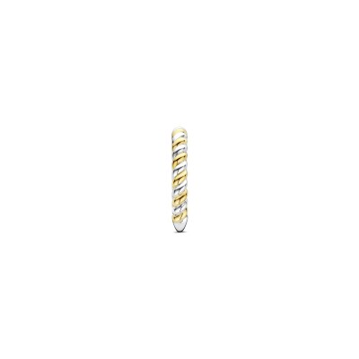 Bague Ti Sento en argent doré, taille 52