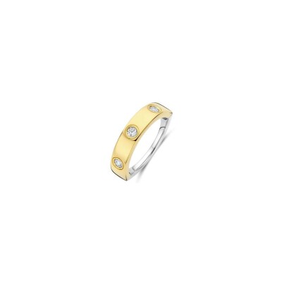 Bague Ti Sento en argent et oxydes de zirconium