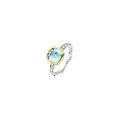 Bague Ti Sento en argent et oxydes de zirconium