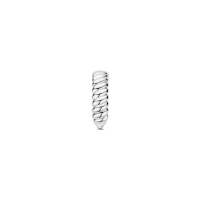 Bague Ti Sento en argent plaqué platine, taille 56
