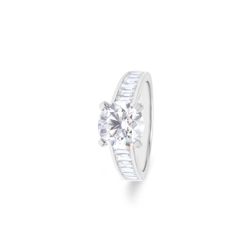 Bague Traviata en or blanc et diamants