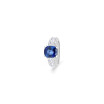 Bague Traviata en or blanc, saphir et diamants