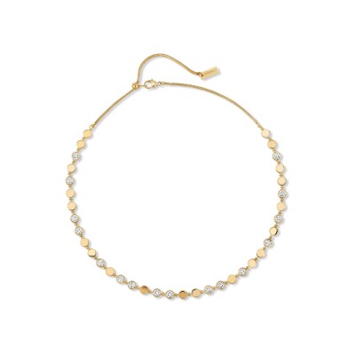 Collier Messika D-Vibes en or jaune et diamants