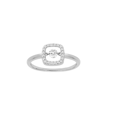 Bague Filles en or Allure en or blanc et diamants