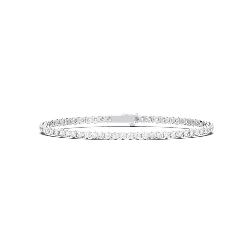 Bracelet Infini en or blanc et diamants