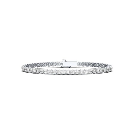 Bracelet, white gold, diamonds