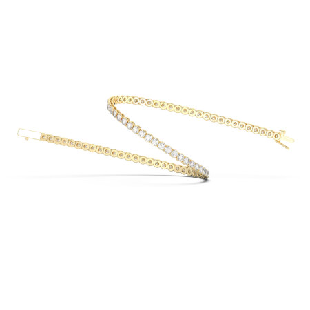 Bracelet, yellow gold, diamonds