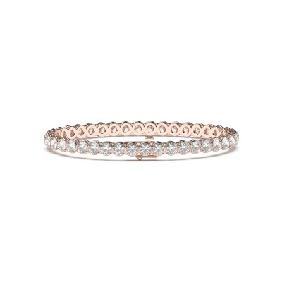 Bracelet rivière Frojo en or rose et diamants