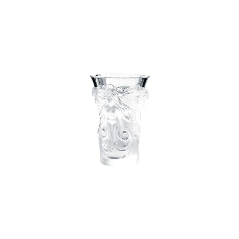 Scultpure Lalique Vase Fantasia en cristal
