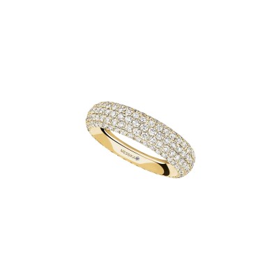 Bague Messika Divine Enigma en or jaune et diamants