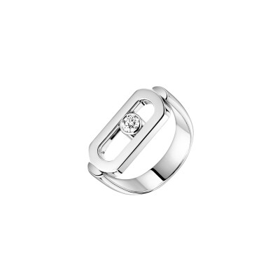 Messika Imperial Move ring, white gold, diamond