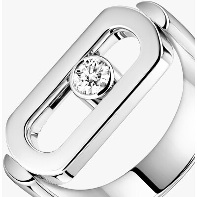 Messika Imperial Move ring, white gold, diamond