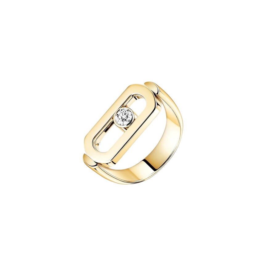 Messika Imperial Move ring, yellow gold, diamond