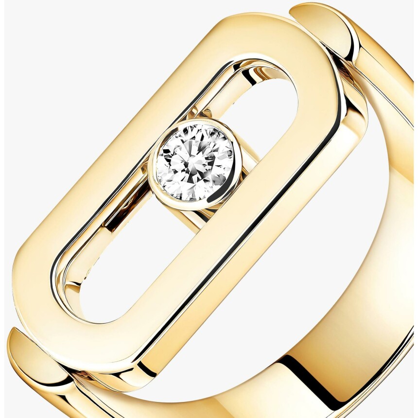 Messika Imperial Move ring, yellow gold, diamond