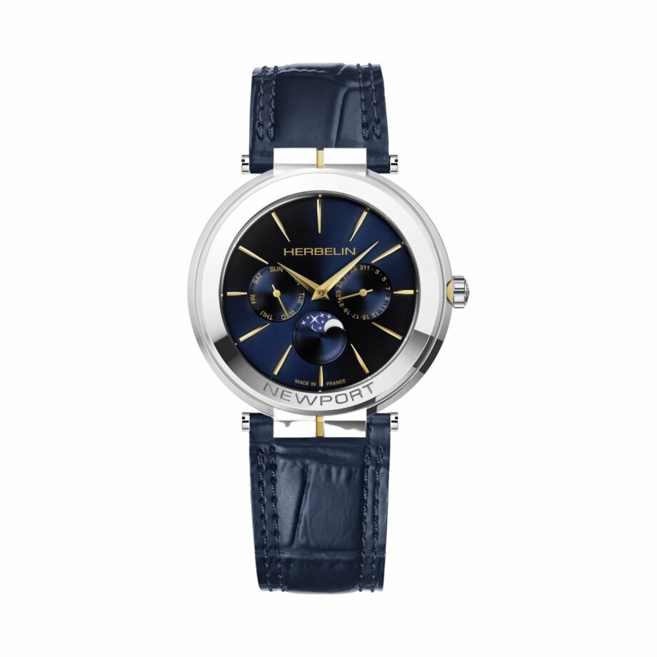 Michel Herbelin Newport Slim 12722/T15BL watch