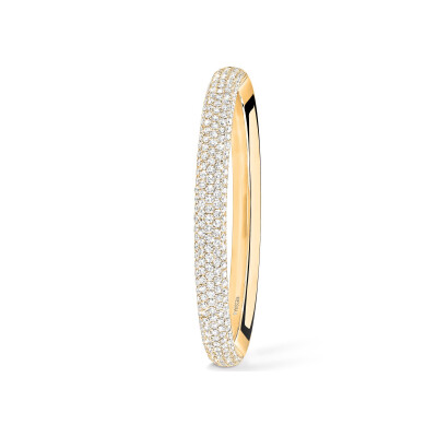 Bracelet Messika Divine Enigma en or jaune et diamants