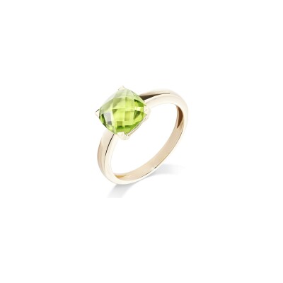 Bague Cesare Pompanon Poppy Blue en or rose et péridot