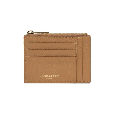 Porte-cartes zippé Lancaster Dune