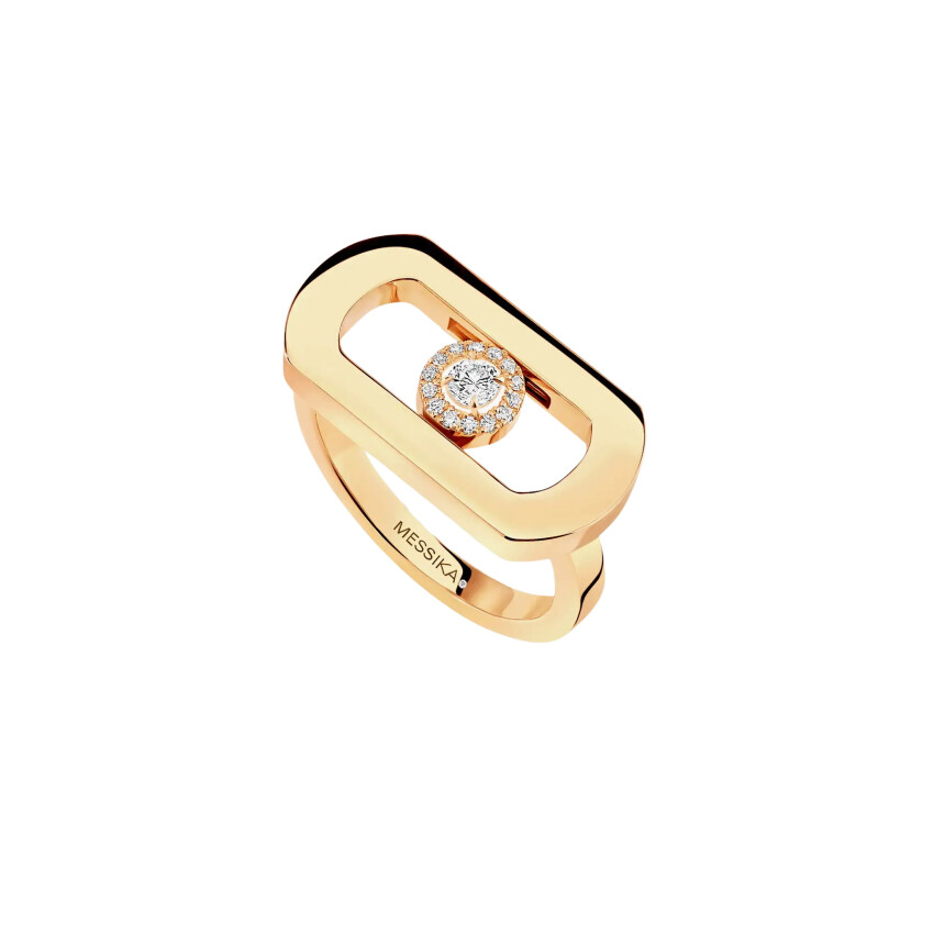 Messika So Move in yellow gold, diamonds ring