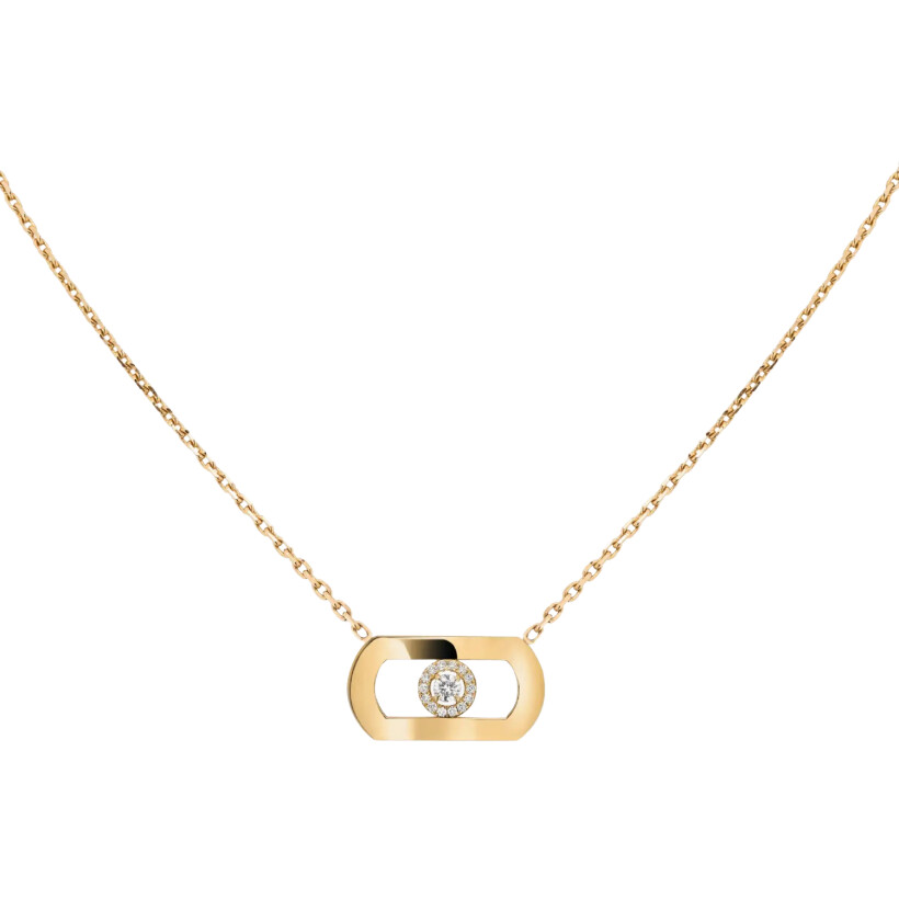 Messika So Move in yellow gold, diamonds necklace