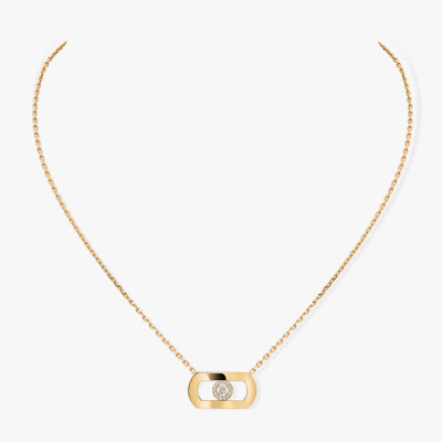 Collier Messika So Move en or jaune et diamants