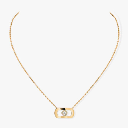 Messika So Move in yellow gold, diamonds necklace