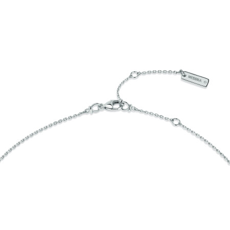 Messika My Twin necklace, white gold and diamonds