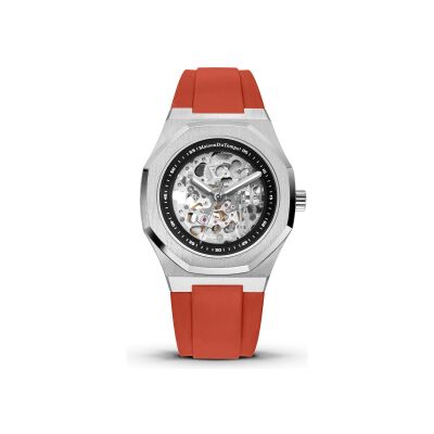 Montre Maison du Temps MTBeta Skeleton Miyota Silicone Rouge