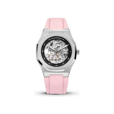 Montre Maison du Temps MTBeta Skeleton Miyota Silicone Rose