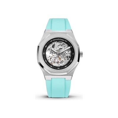 Montre Maison du Temps MTBeta Skeleton Miyota Silicone Turquoise