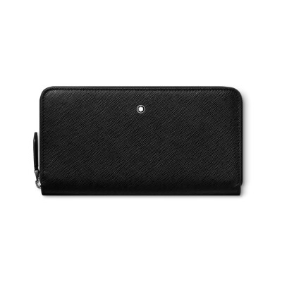 Montblanc Sartorial 12cc avec zip circulaire wallet