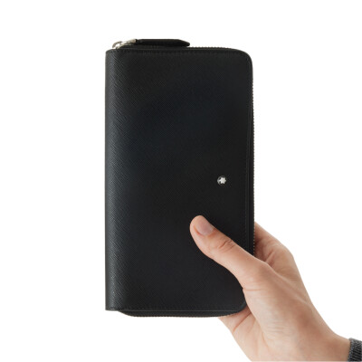 Montblanc Sartorial 12cc avec zip circulaire wallet