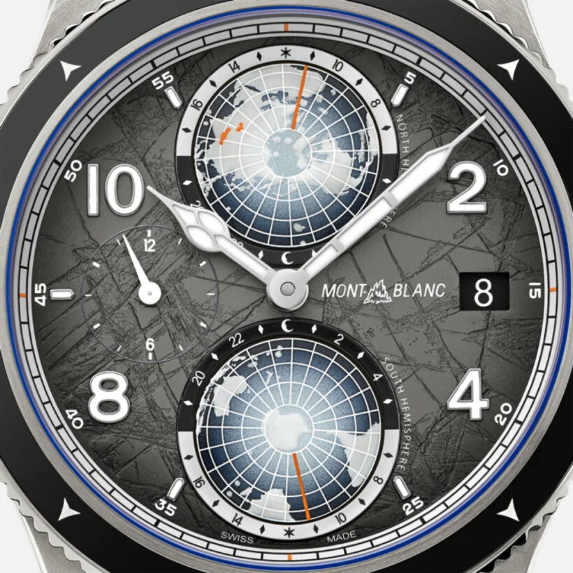 Montblanc 1858 Geosphere 0 Oxygen The 8000 watch