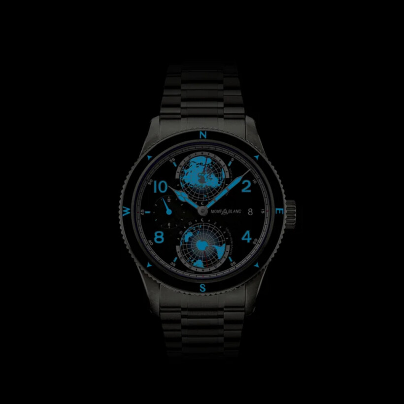 Montblanc 1858 Geosphere 0 Oxygen The 8000 watch